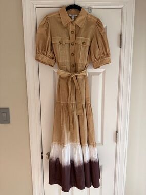 Derek Lam 10 Crosby Tie-Dye Maxi Dress